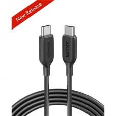 ANKER PowerLine III Töltőkábel USB-C - USB-C, 100W, 1,8 méteres, fekete - A8856H11