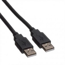 BLACKBIRD Kábel USB Összekötő A-A, 5m, Fekete