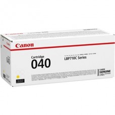 CANON,  CRG-040 Lézertoner  i-SENSYS LBP710cx, LBP712cx nyomtatókhoz, sárga, 5,4k