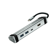 CANYON HUB 4-in-1, USB-C, USB3.0, HDMI, szürke - CNS-TDS03DG
