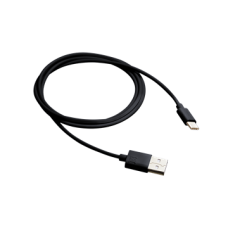 CANYON Töltőkábel, USB - USB-C, 1m, fekete - CNE-USBC1B