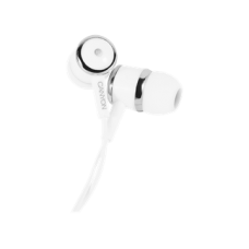 CANYON Vezetékes Fülhallgató, Mikrofonnal, fehér - CNE-CEPM01W