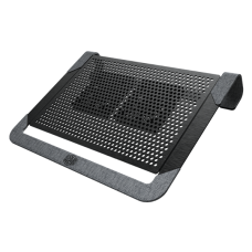 COOLER MASTER Notebook Hűtőpad NOTEPAL U2 PLUS V2, 2 Ventillátor, Fekete (max 17