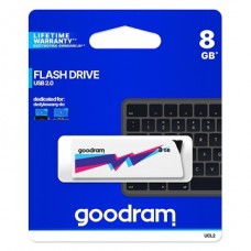GOODRAM Pendrive 8GB, UCL2 USB 2.0, Fehér
