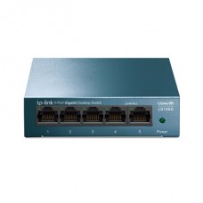 TP-LINK Switch 5x1000Mbps, Fémházas Asztali, LS105G