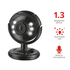 TRUST Webkamera 16428, SpotLight Pro Webcam with LED lights
