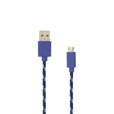 SBOX Kábel, CABLE USB A Male -> MICRO USB Male 1 m Blue